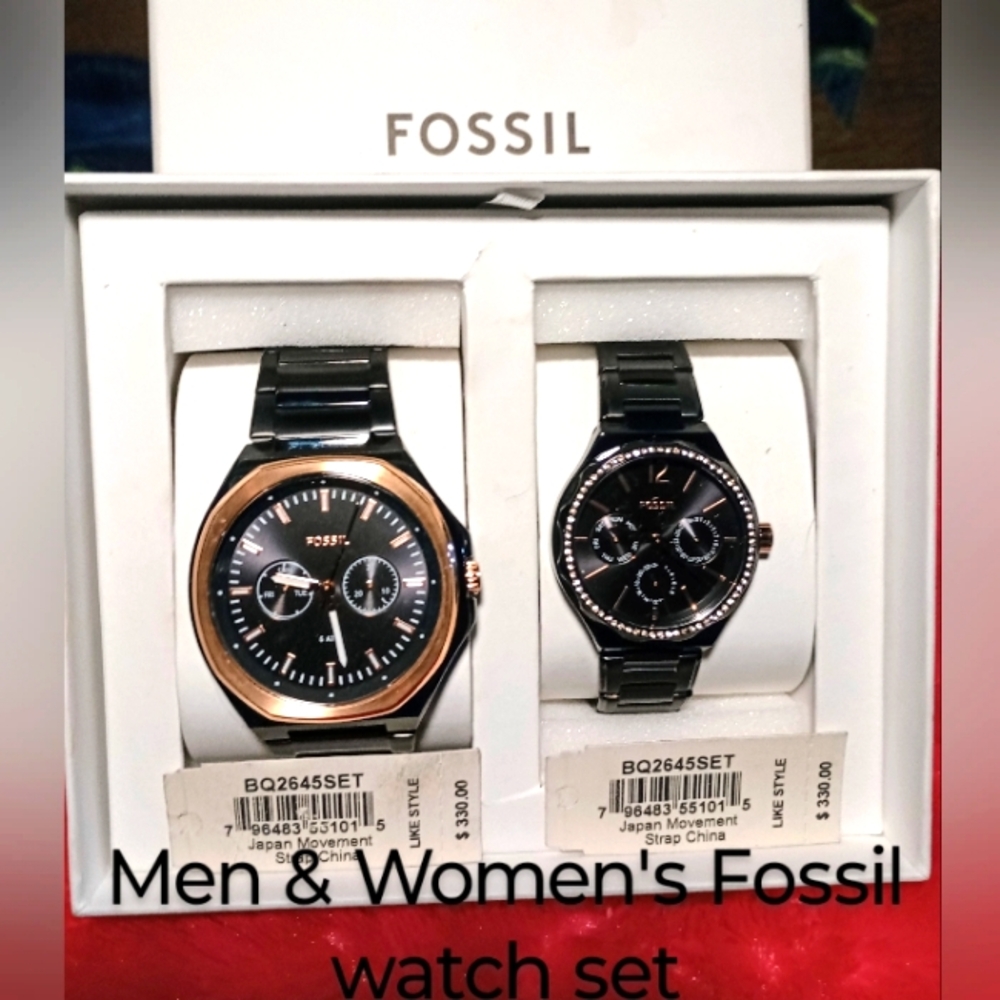 Men & Women's watch set